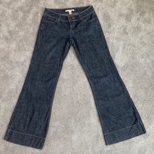 2 for $22 Vintage l wide leg dark denim